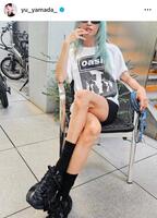 　山田優のインスタグラム＠ｙｕ＿ｙａｍａｄａ＿（８月１４日付）より