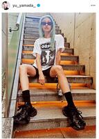 　山田優のインスタグラム＠ｙｕ＿ｙａｍａｄａ＿（８月１４日付）より