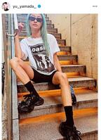 　山田優のインスタグラム＠ｙｕ＿ｙａｍａｄａ＿（８月１４日付）より