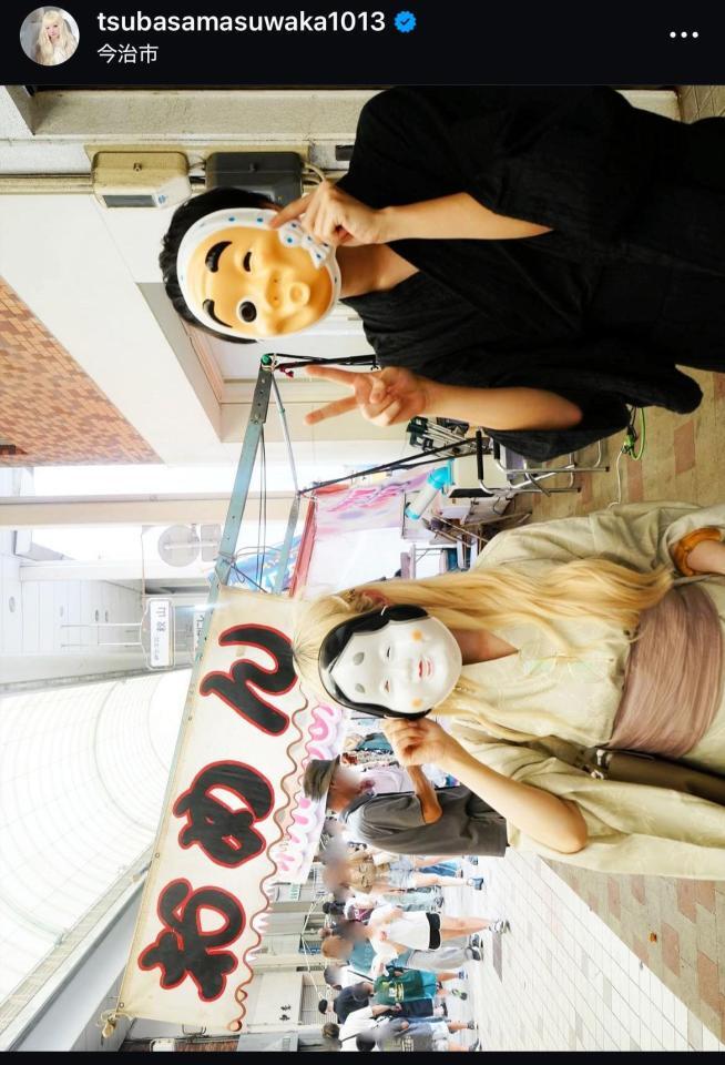 益若つばさのインスタグラム＠ｔｓｕｂａｓａｍａｓｕｗａｋａ１０１３から