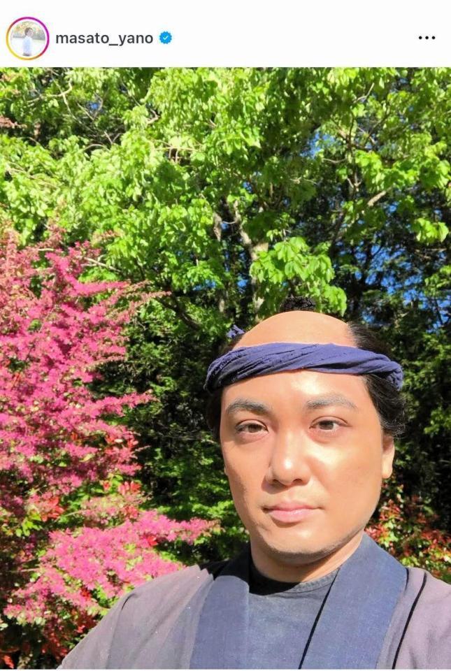 予告編に一瞬だけ映った不吉人物。丈右衛門だった男役の矢野聖人インスタグラム＠ｍａｓａｔｏ＿ｙａｎｏより