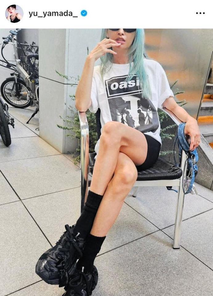 　山田優のインスタグラム＠ｙｕ＿ｙａｍａｄａ＿（８月１４日付）より