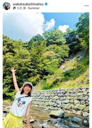 　若槻千夏のインスタグラム＠ｗａｋａｔｓｕｋｉｃｈｉｎａｔｓｕから