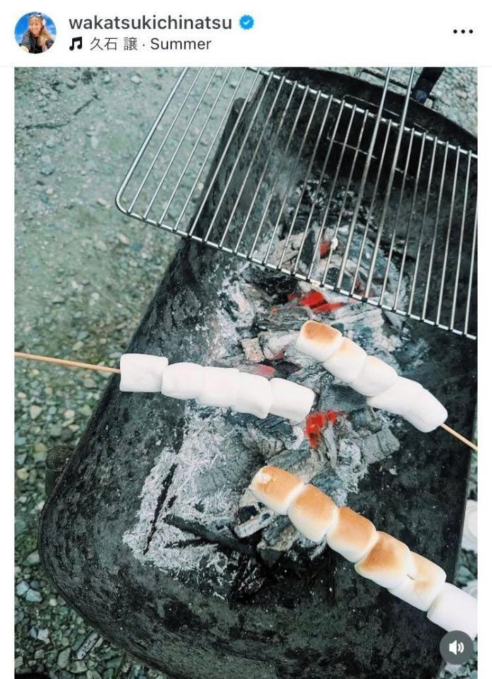 　若槻千夏のインスタグラム＠ｗａｋａｔｓｕｋｉｃｈｉｎａｔｓｕから