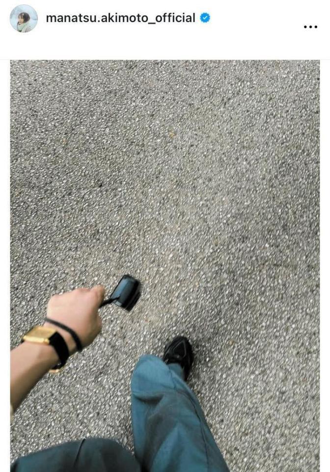　秋元真夏のインスタグラム＠ｍａｎａｔｓｕ．ａｋｉｍｏｔｏ＿ｏｆｆｉｃｉａｌから