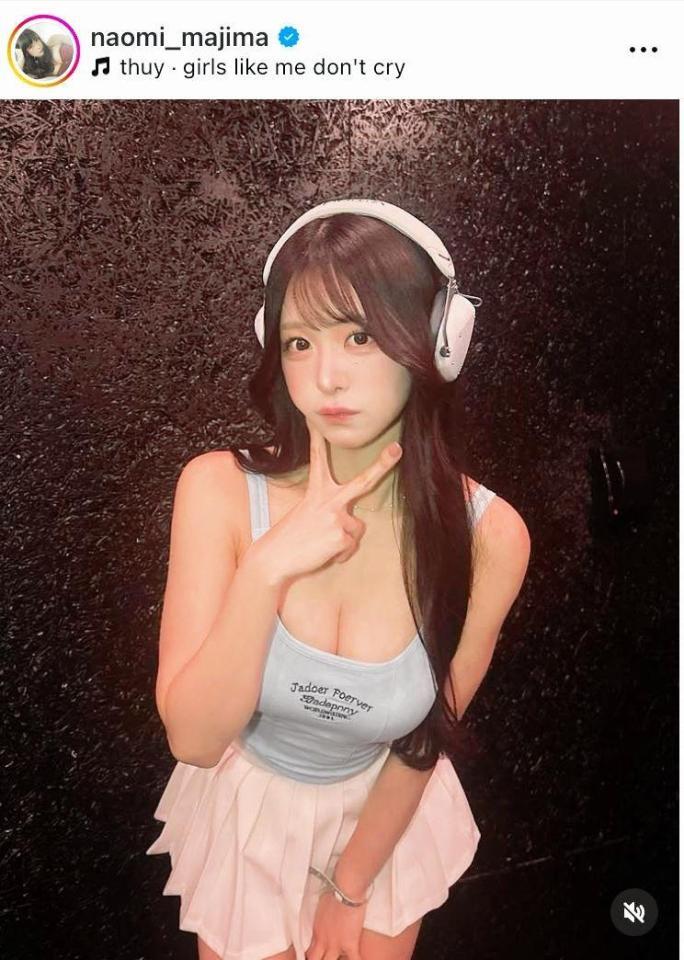 　真島なおみのインスタグラム＠ｎａｏｍｉ＿ｍａｊｉｍａより