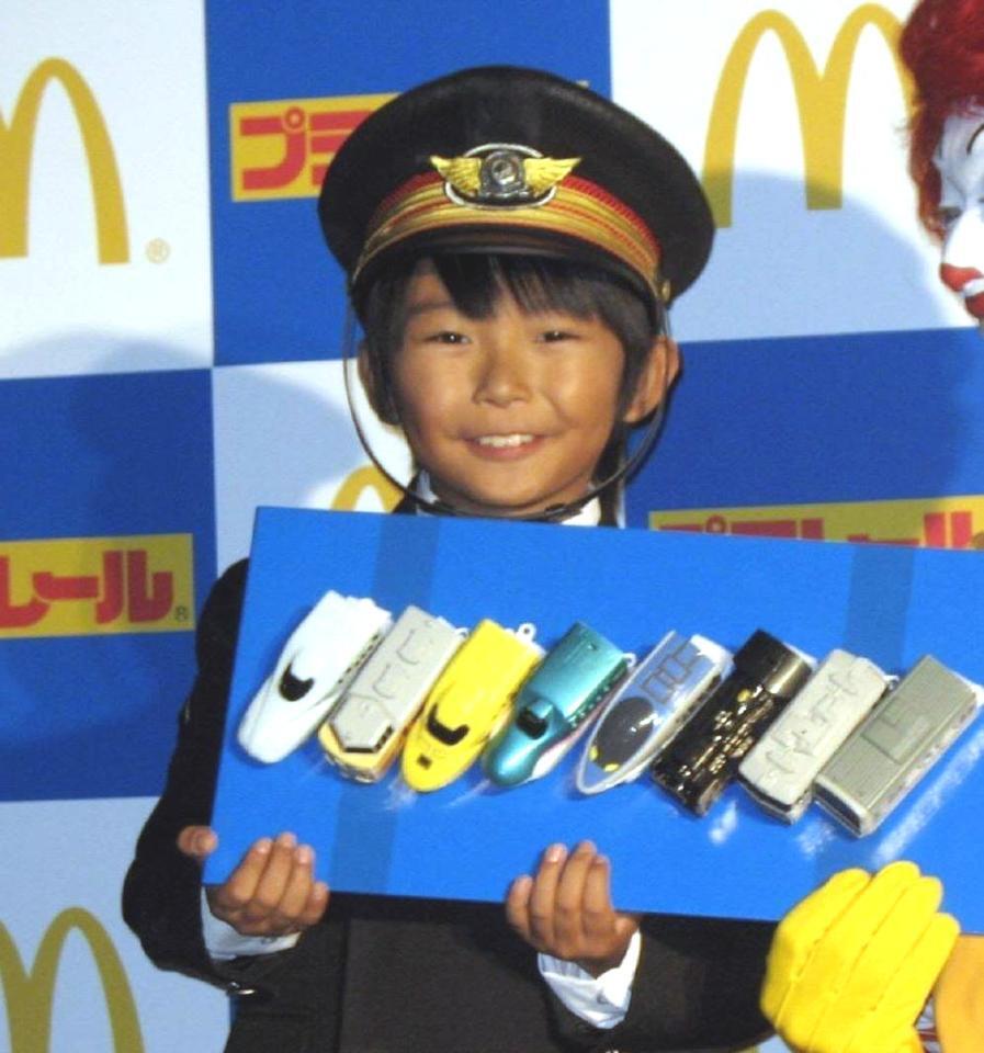 　２０１１年１０月、マクドナルドのイベントに登場した加藤清史郎