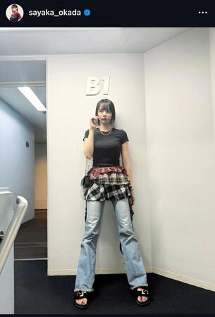 　岡田紗佳のインスタグラム＠ｓａｙａｋａ＿ｏｋａｄａから