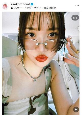 　紗栄子のインスタグラム＠ｓａｅｋｏｏｆｆｉｃｉａｌより