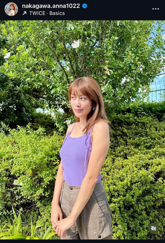 　中川安奈のインスタグラム＠ｎａｋａｇａｗａ．ａｎｎａ１０２２から