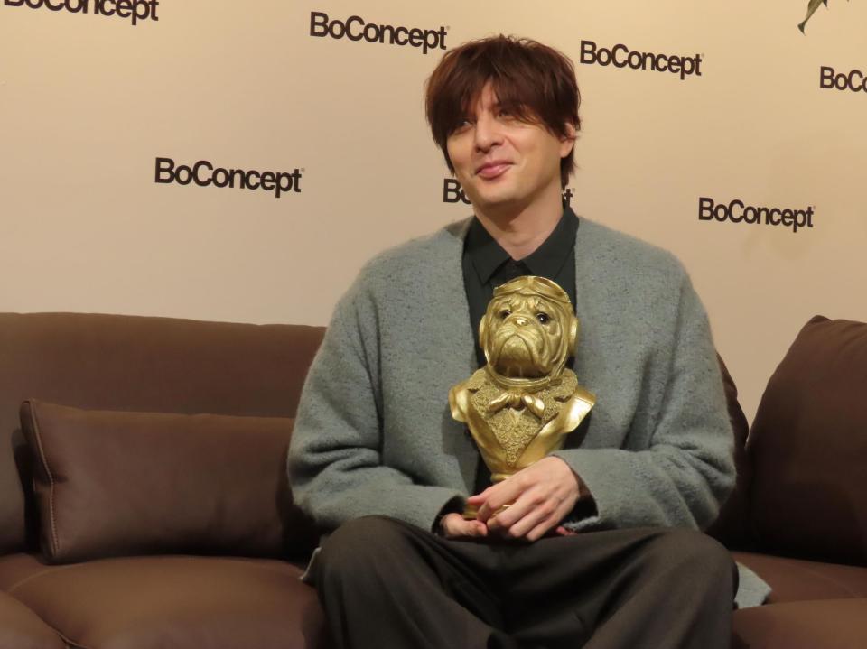 　「ボーコンセプト」新商品発表会に出席した城田優