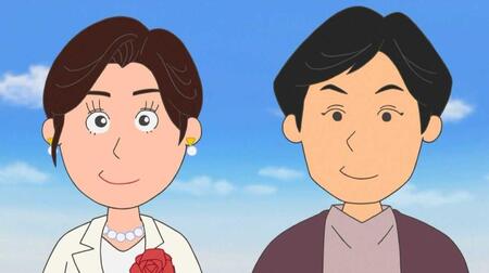 　本人役の片岡愛之助（右）と藤原紀香夫妻