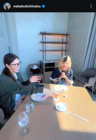 若槻千夏のインスタグラム＠ｗａｋａｔｓｕｋｉｃｈｉｎａｔｓｕから