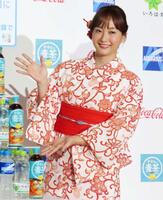 　浴衣で登場した藤本美貴