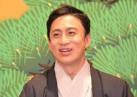 「通し狂言　菅原伝授手習鑑」取材会に登場した松本幸四郎＝歌舞伎座ホール