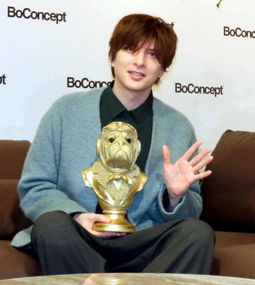 　新商品発表会に出席した城田優