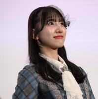 　舞台あいさつに登壇した≠ＭＥの蟹沢萌子