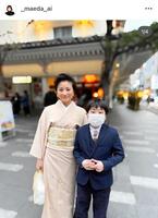 ２月３日付の前田愛のインスタグラム＠＿ｍａｅｄａ＿ａｉより