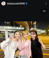 保田圭のインスタグラム（＠ｋｅｉｙａｓｕｄａ１２０６）より 