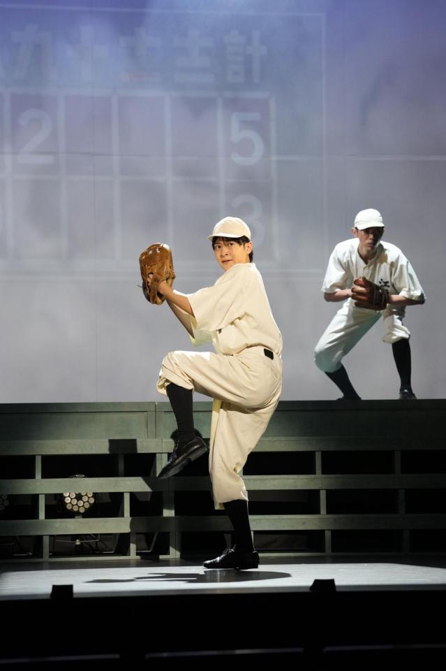 　舞台「あの夏、君と出会えて」の公開ゲネプロに臨んだ藤井直樹