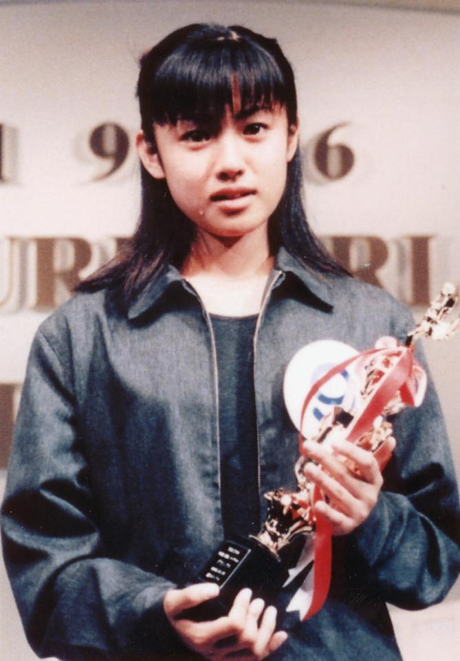 　１９９６年のホリプロスカウトキャラバンでＧＰに輝いた深田恭子