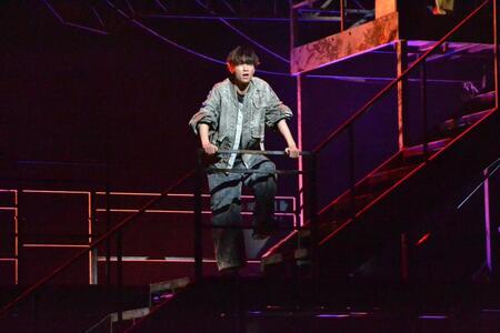 　舞台「ぼくらの七日間戦争２０２５」で熱演する田中樹