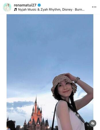 　松井玲奈のインスタグラム＠ｒｅｎａｍａｔｕｉ２７から