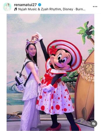 　松井玲奈のインスタグラム＠ｒｅｎａｍａｔｕｉ２７から