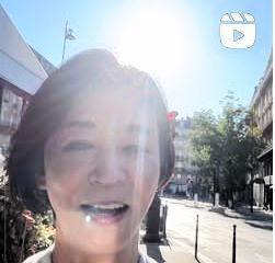 　パリにウキウキの高嶋ちさ子。インスタグラム＠ｃｈｉｓａｋｏｔａｋａｓｈｉｍａより