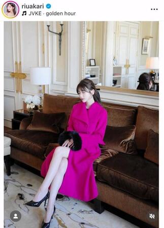 　Ｒちゃんのインスタグラム＠ｒｉｕａｋａｒｉより