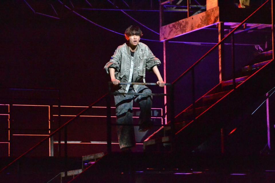 　舞台「ぼくらの七日間戦争２０２５」で熱演する田中樹