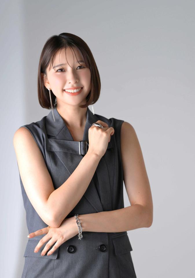 　３０歳を迎え、より大人の魅力が増すももいろクローバーＺの玉井詩織（撮影・伊藤笙子）