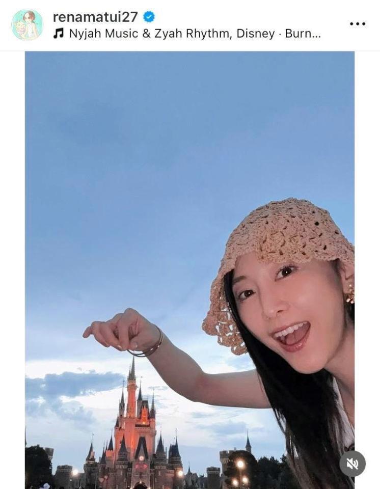 　松井玲奈のインスタグラム＠ｒｅｎａｍａｔｕｉ２７から