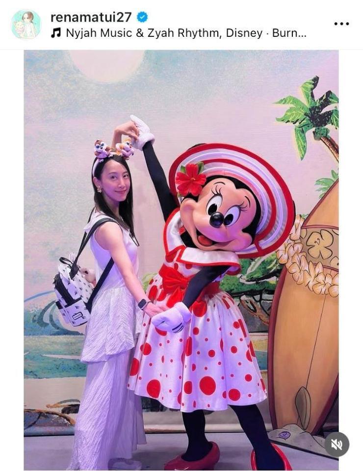 　松井玲奈のインスタグラム＠ｒｅｎａｍａｔｕｉ２７から