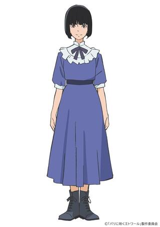 　嵐莉菜が演じる園井千鶴　©「パリに咲くエトワール」製作委員会