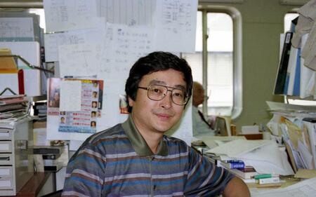 　上沼恵美子の夫・上沼真平氏＝１９９１年１１月撮影