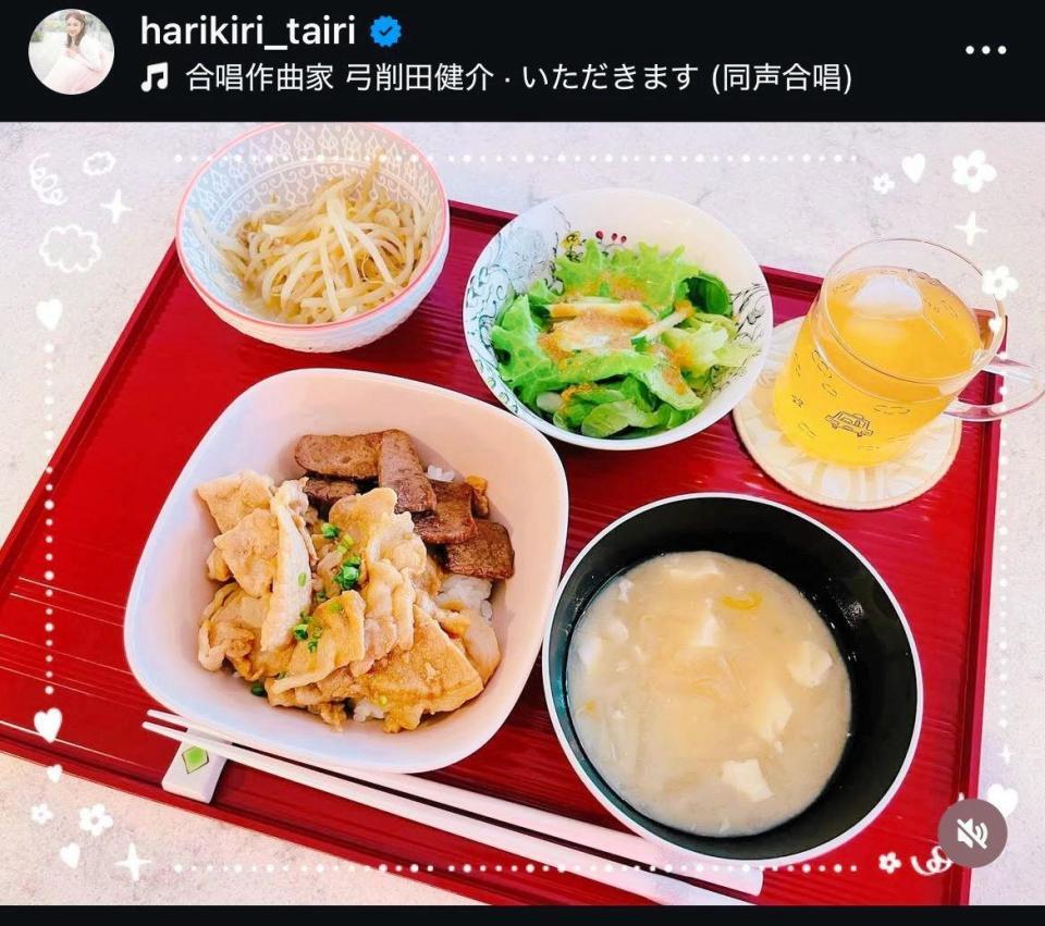 　平愛梨のインスタグラム＠ｈａｒｉｋｉｒｉ＿ｔａｉｒｉから