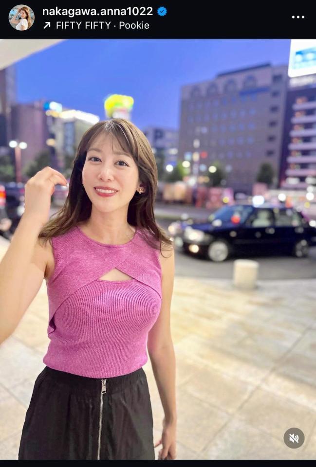 　中川安奈のインスタグラム＠ｎａｋａｇａｗａ．ａｎｎａ１０２２から