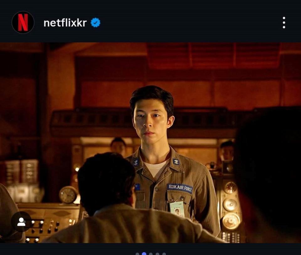 　Ｎｅｔｆｌｉｘ　Ｋｏｒｅａの公式インスタグラム＠ｎｅｔｆｌｉｘｋｒより　韓国映画「グッドニュース」に出演のホン・ギョン