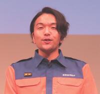 　消防団入団促進イベントに出席した見取り図の盛山晋太郎