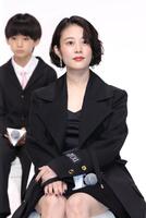 完成報告会に登場した高畑充希＝東京・京橋のＴＯＤＡホール＆カンファレンス東京（撮影・佐々木彰尚）