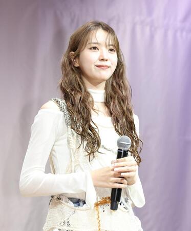 会見に登場したｙｏｕｓｔｉ＝東京・六番町のソニー・ミュージックエンタテインメント本社（撮影・佐々木彰尚）