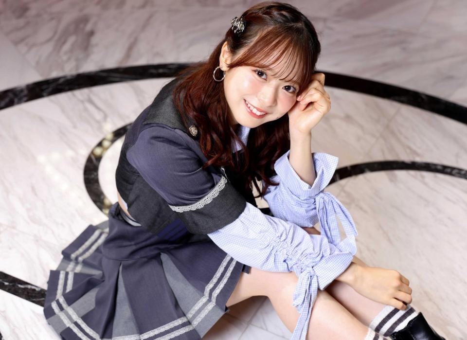 　総監督としてＡＫＢ４８を引っ張る倉野尾成美（撮影・吉澤敬太）