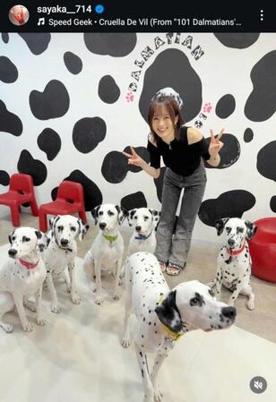 　山本彩のインスタグラム＠ｓａｙａｋａ＿＿７１４から