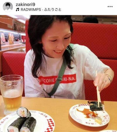 　山崎樹範のインスタグラム＠ｚａｋｉｎｏｒｉ９より 