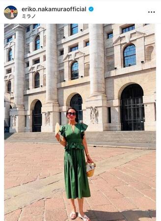 　中村江里子のインスタグラム＠ｅｒｉｋｏ．ｎａｋａｍｕｒａｏｆｆｉｃｉａｌより