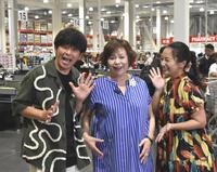 　番組収録に参加した（左から）ますだおかだ・岡田圭右、上沼恵美子、三船美佳