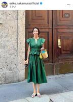 　中村江里子のインスタグラム＠ｅｒｉｋｏ．ｎａｋａｍｕｒａｏｆｆｉｃｉａｌより
