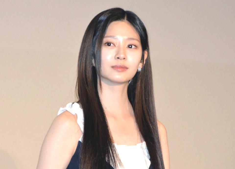 　映画「君の声を聴かせて」ジャパンプレミアに登場したキム・ミンジュ