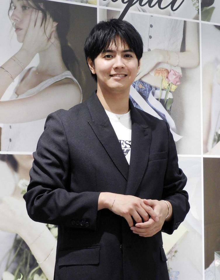 　取材会を行った片寄涼太